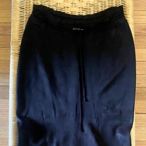 Azzedine Alia 1990's Vintage Semi-
Sheer Crochet Knit Bodycon Maxi
Skirt